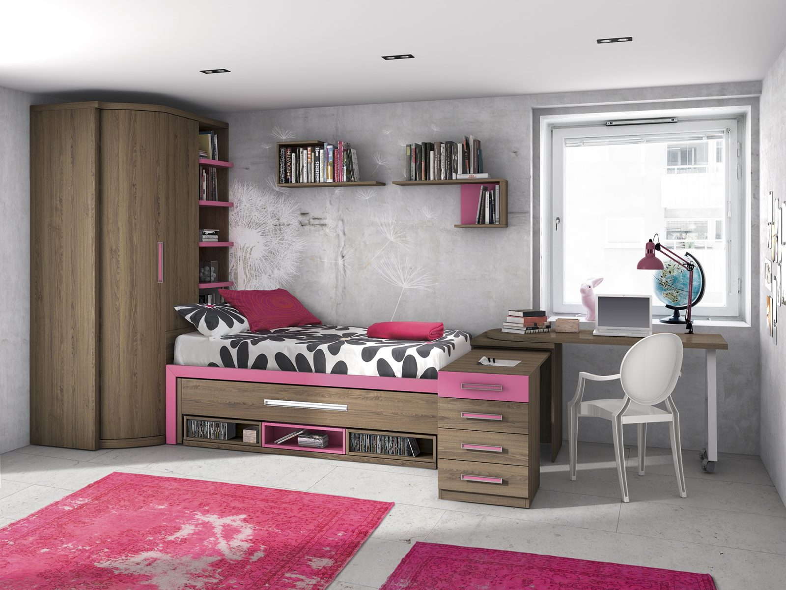 Habitación juvenil en Valladolid Muebles Valsero 